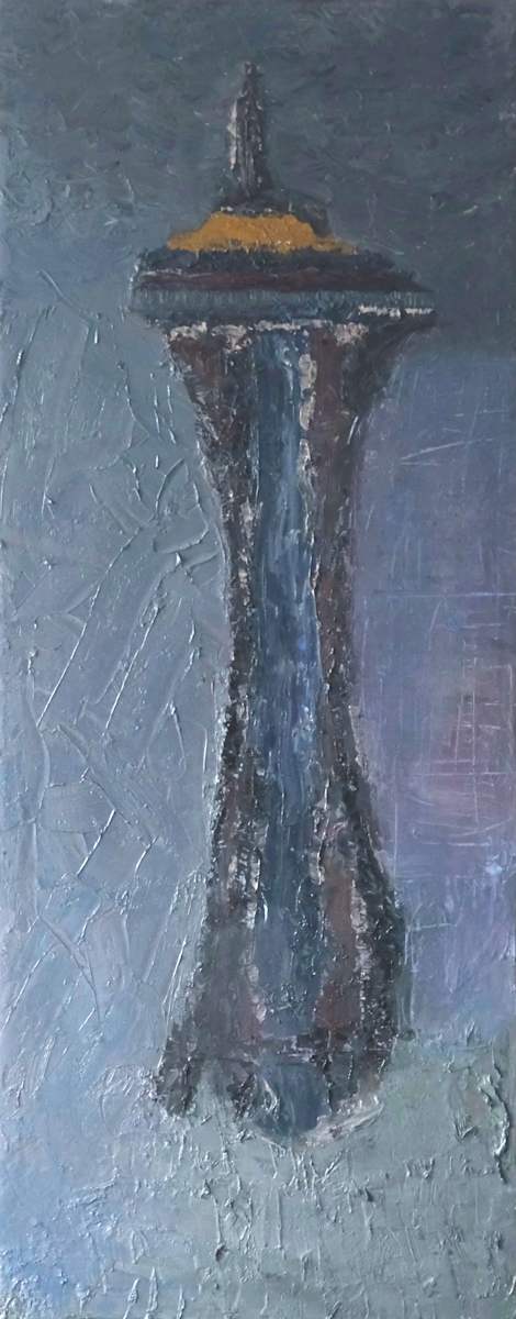 Negative Space Needle by Layomi Akinrinade 