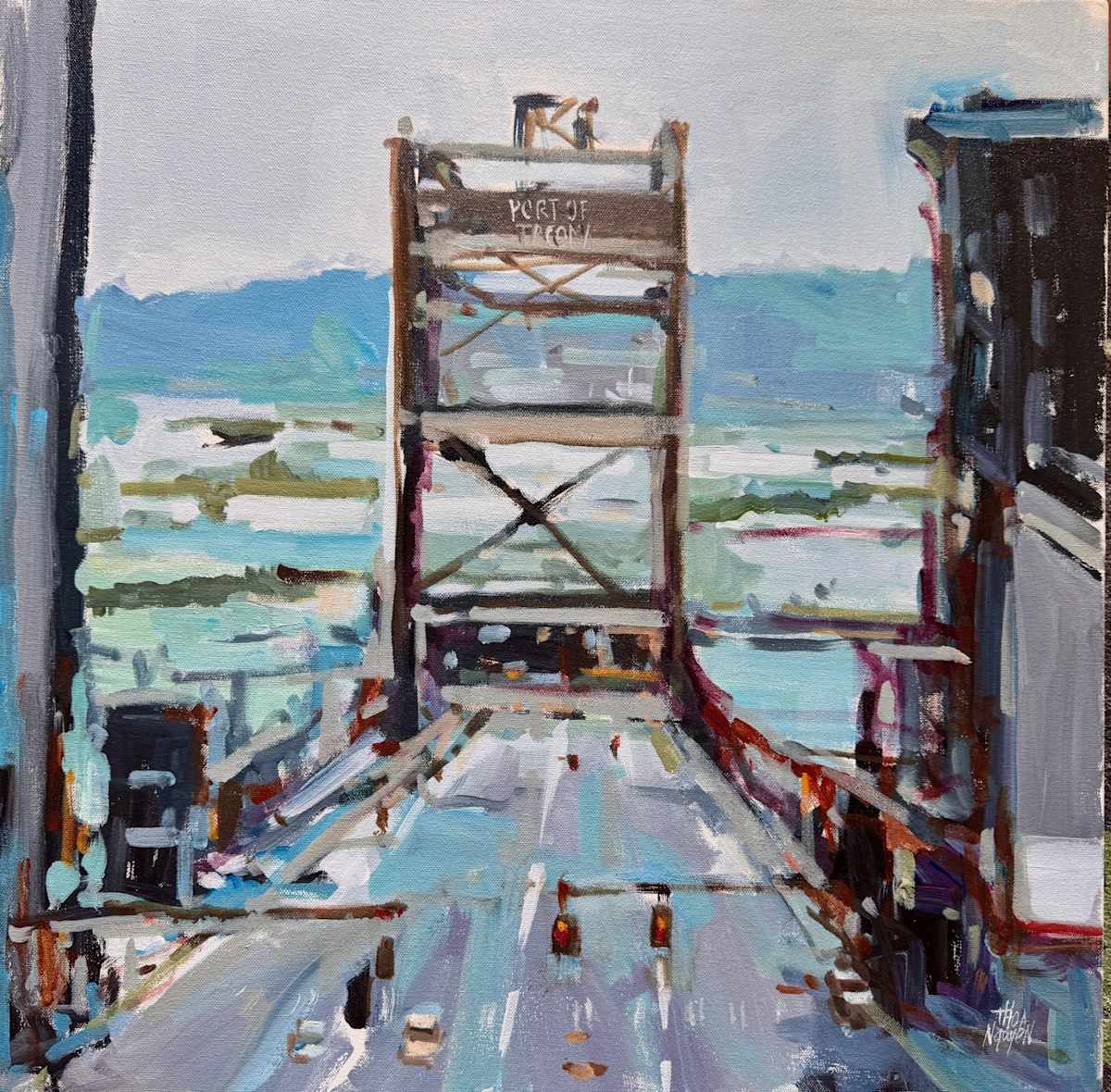 Steel & Sky by Thoa Nguyen 