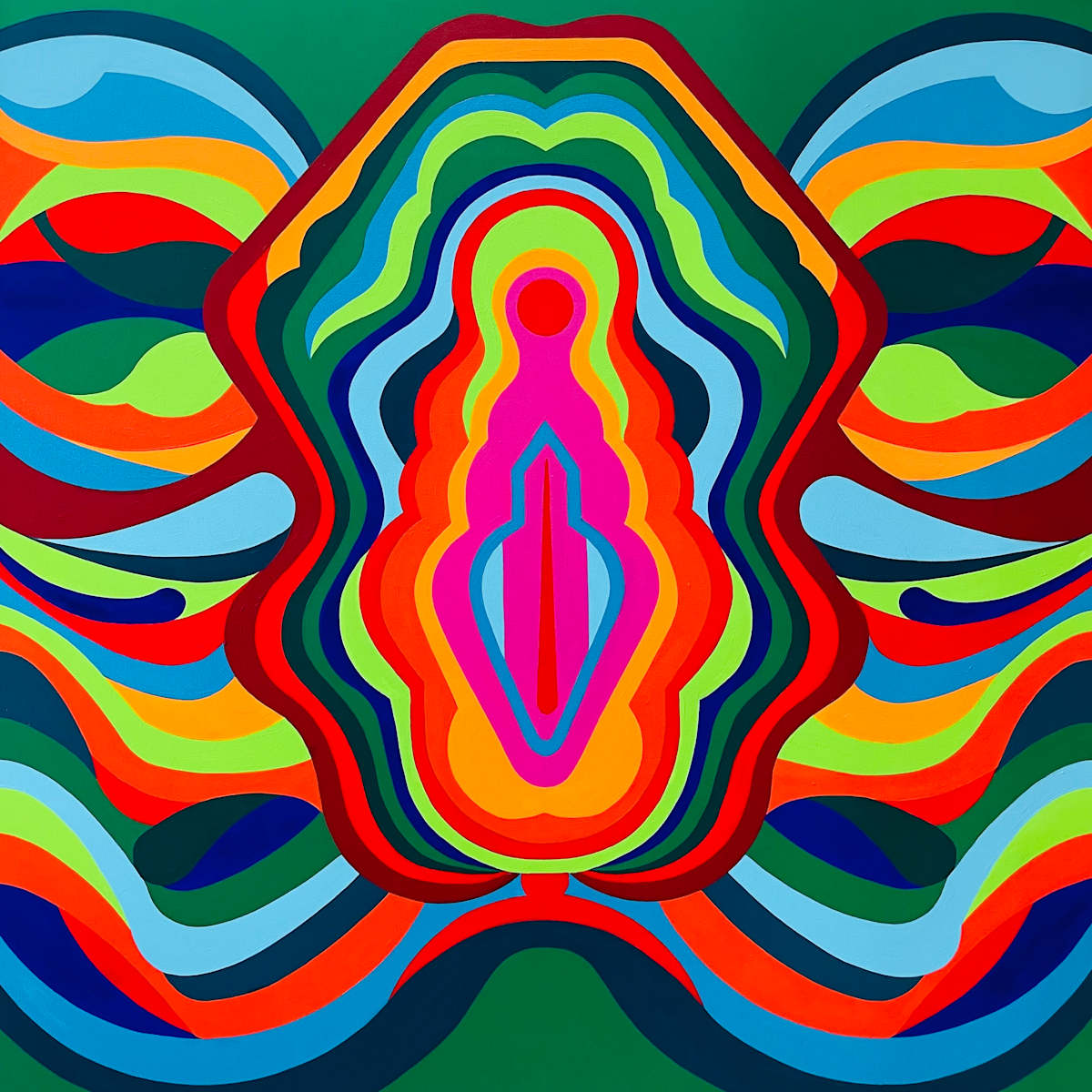 Virgin Landscapes, Green by Shima Star 