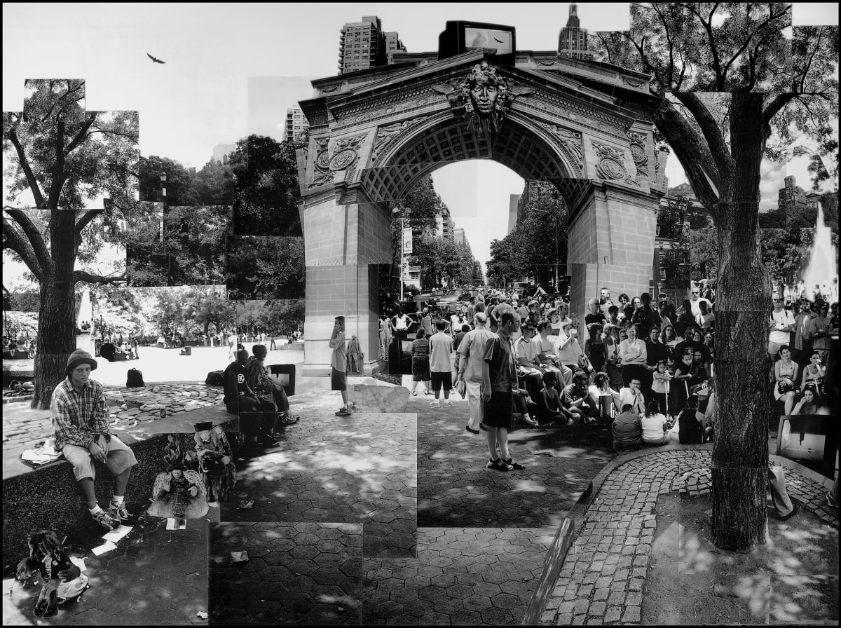 Washington Square Park            Framed #1 by Dorothy Anderson Wasserman 