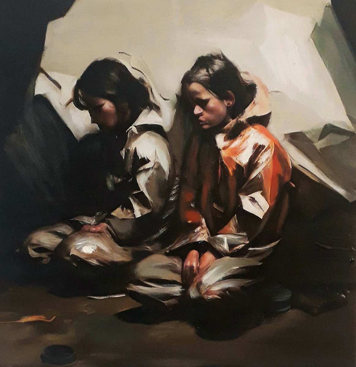 Couple Portrait by Jonathan Menashy 