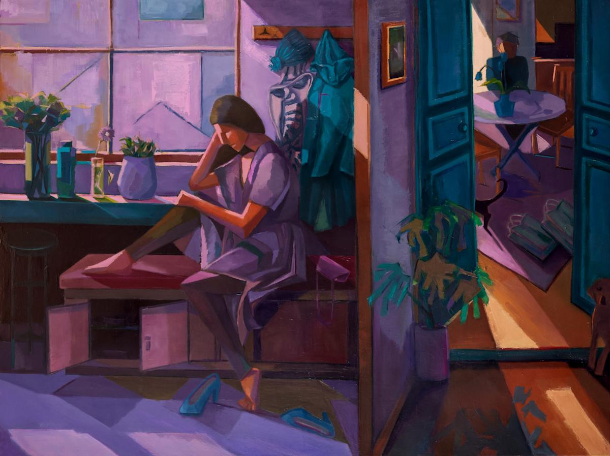 Violet Melancholy by Xin Lu, Image 1.