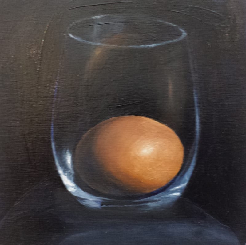 "Egg Cup," Greeting card, 5 copies by Kathy Roseth 