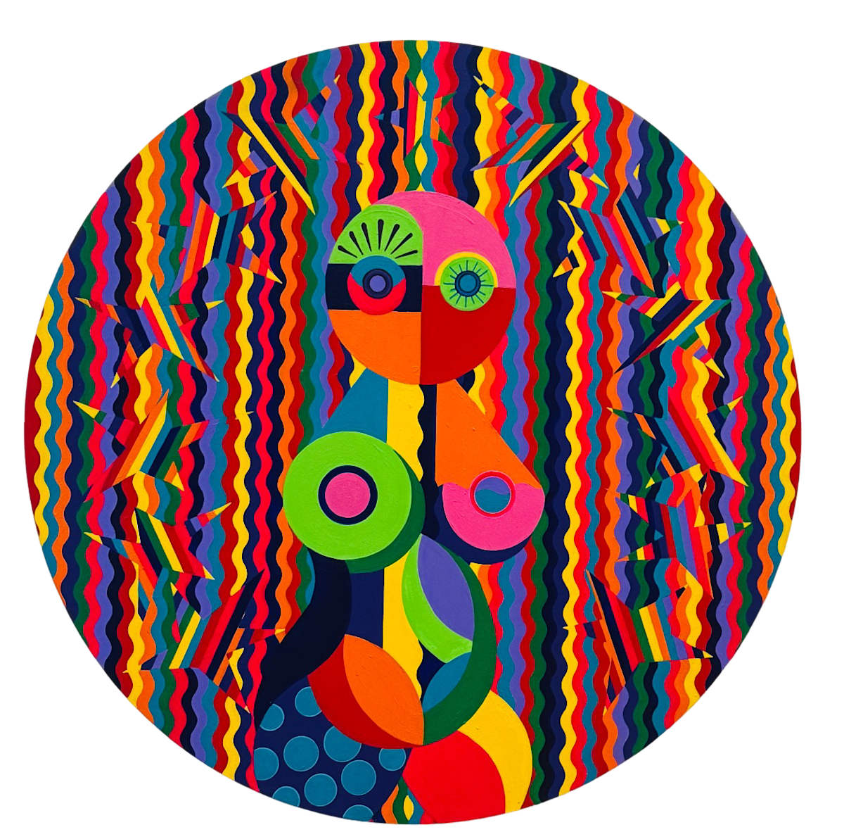 Chromatic Kaleidoscope (R) by Shima Star, Image 1.