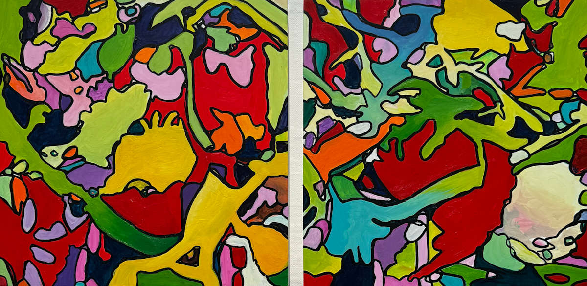 Environs, 19a, 19b each by Rebecca Hamm 