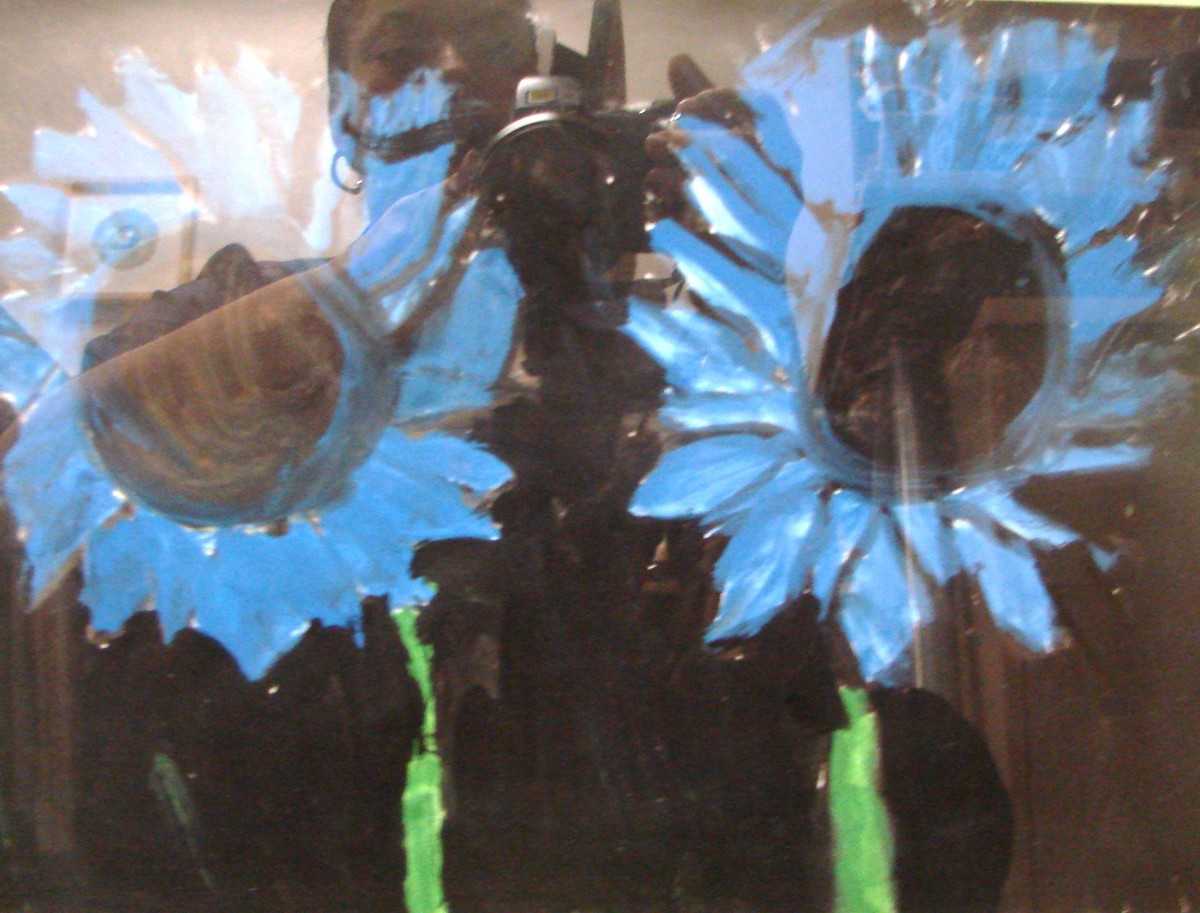 Blue Daisies by Abernathy Arts Center 