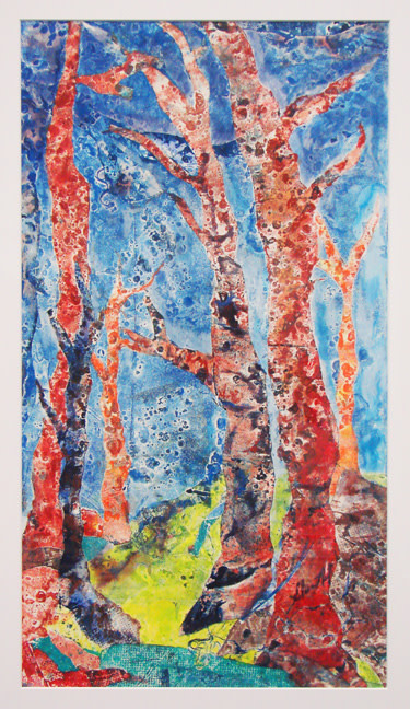 Evening Blue Forest by Eleanor Neal 