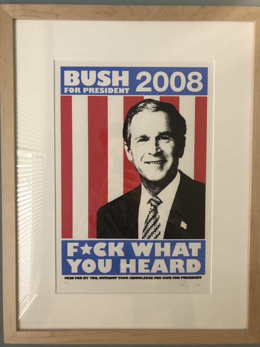 George Bush by Fahamu Pecou 