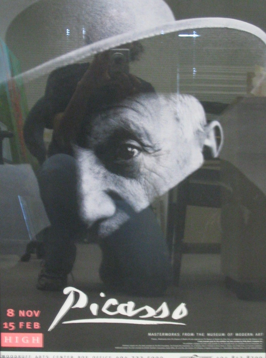 Picasso Exhibition by High Museam of Art Poster 