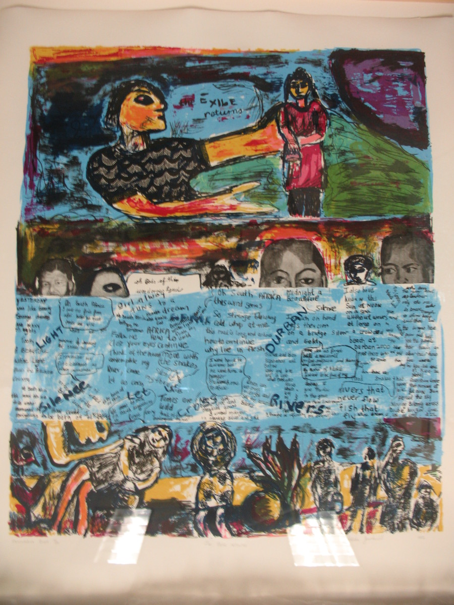 The Exile Returns (Caversham - Journey) by Lallitha Jawahirilal, Image 1.