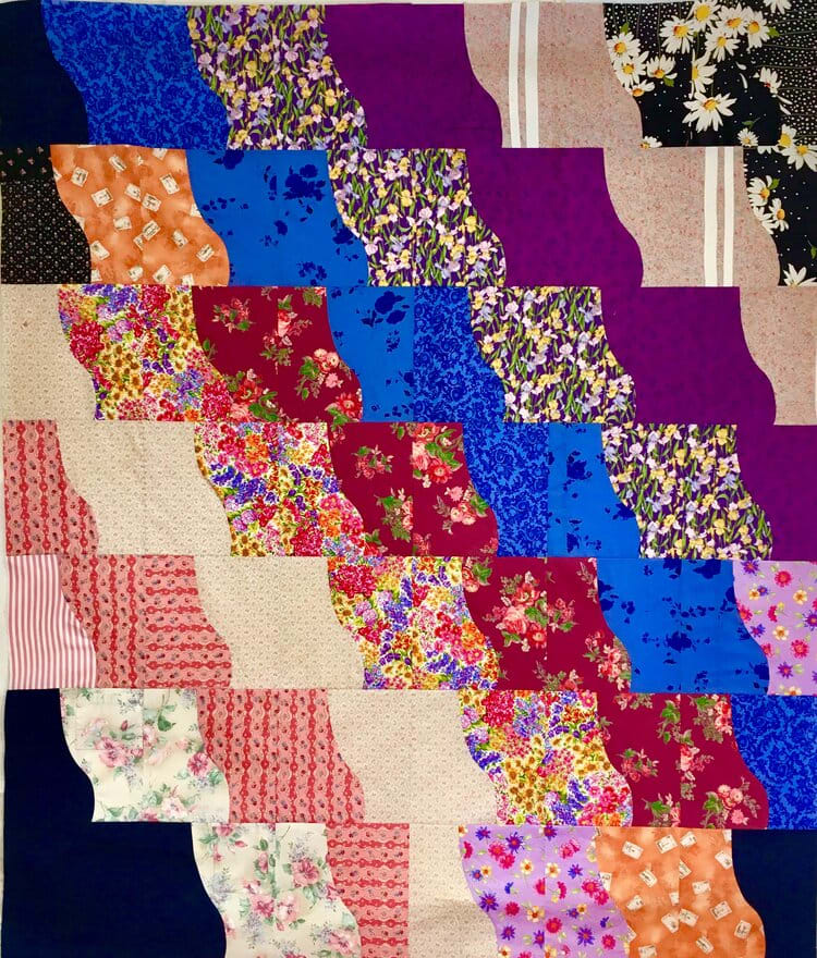 The Dress Quilt by Audrey Hyvonen 