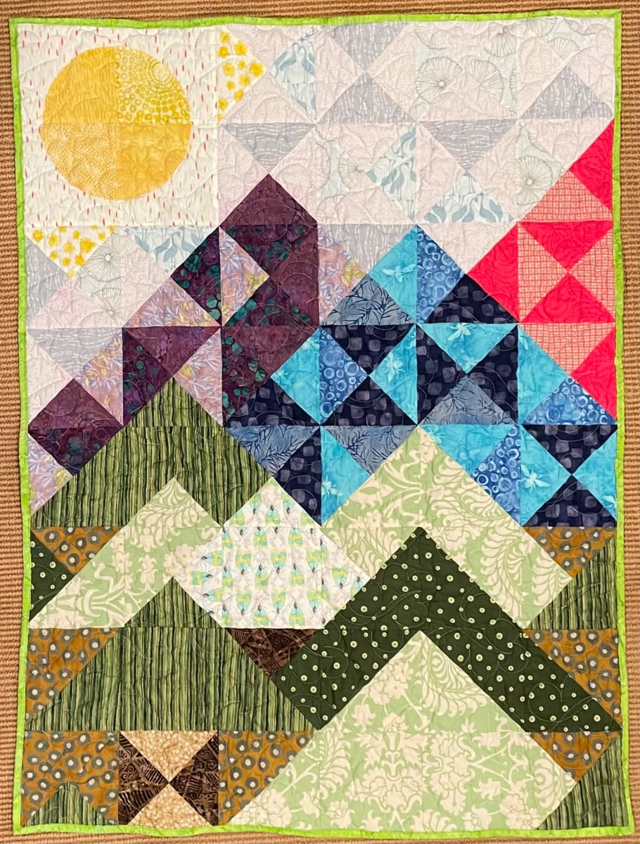 Summer Mountain (pattern by Charisma Horton) by Audrey Hyvonen 