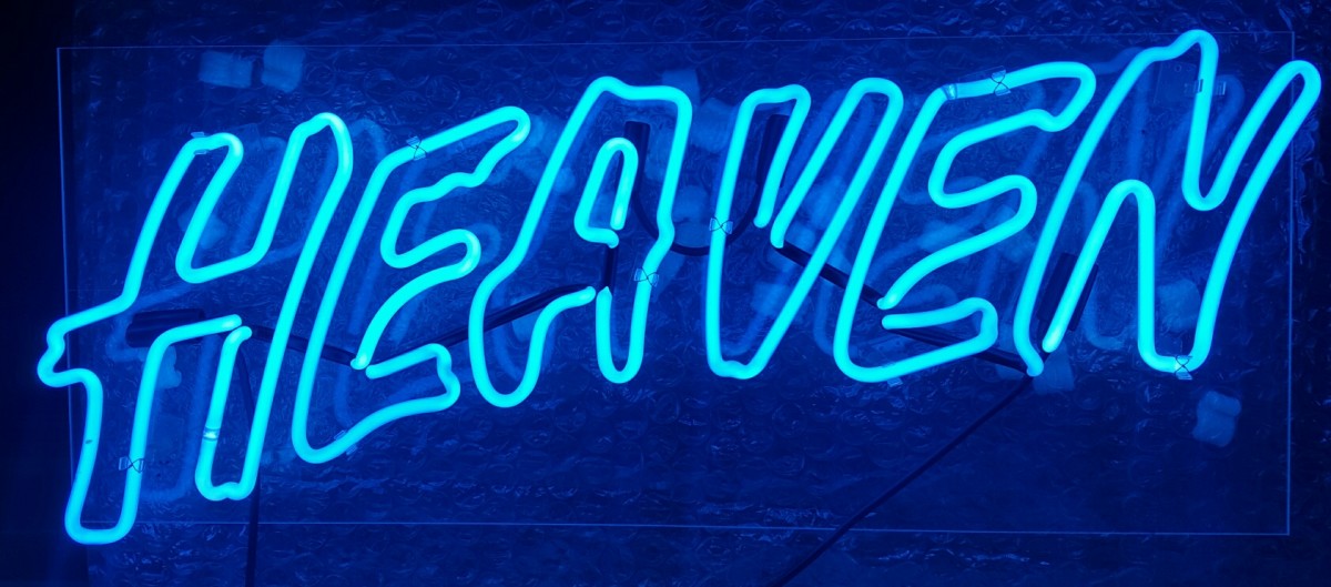 HEAVEN Neon by Anthony James 