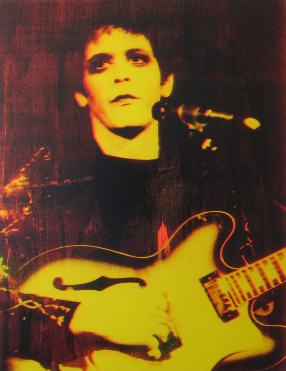 "Walk on the Wild Side" Lou Reed "Transformer", King's Court, London 1972 by Russell  Young Mick Rock, Image 1.