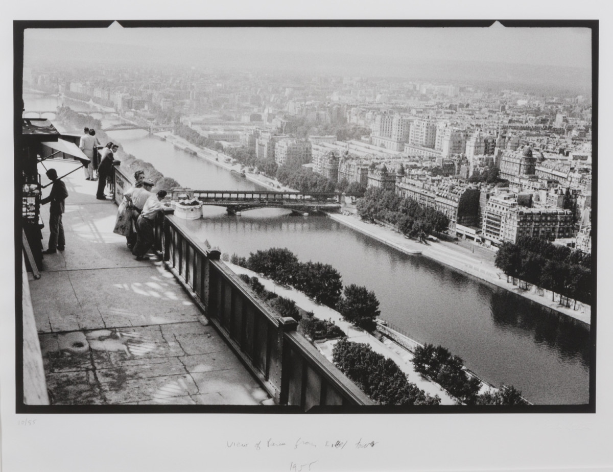 View of Paris from the Eiffel Tower by Stanley Milstein 