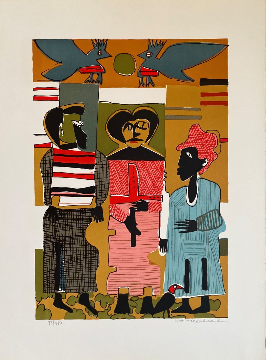 Firebirds by Romare Bearden, Image 2.