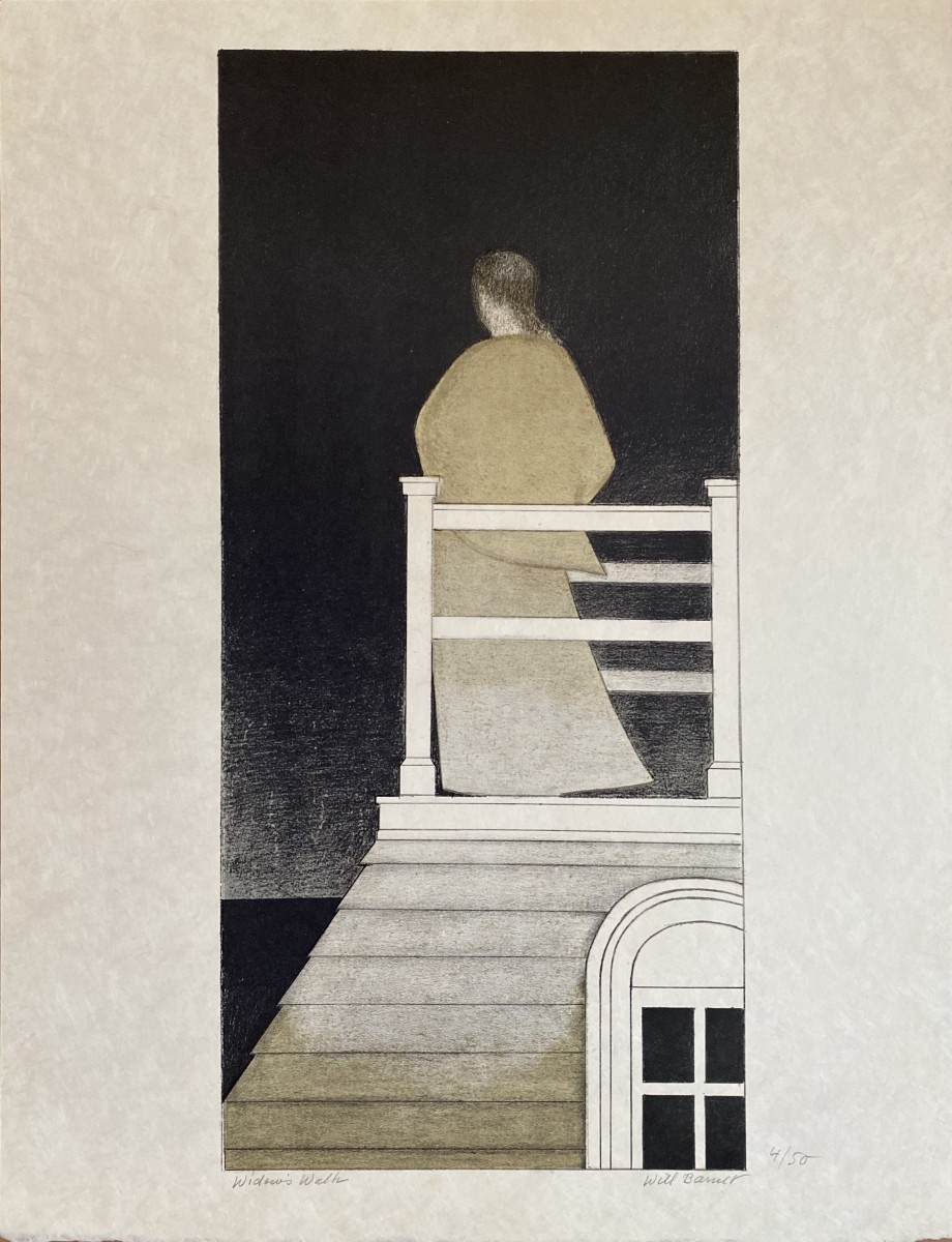 Widow's Walk by Will Barnet 