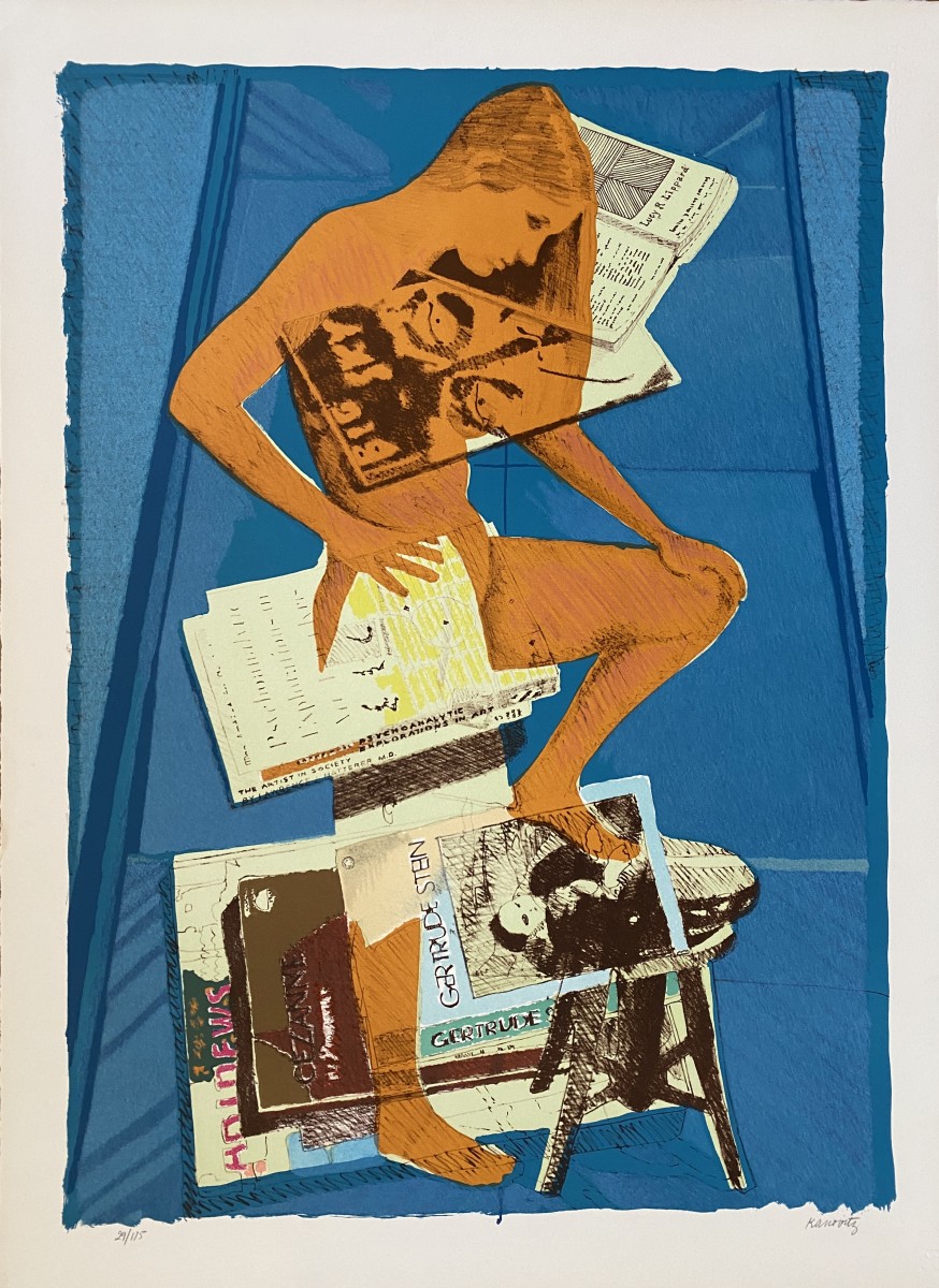 Book Nude by Howard  Kanovitz 