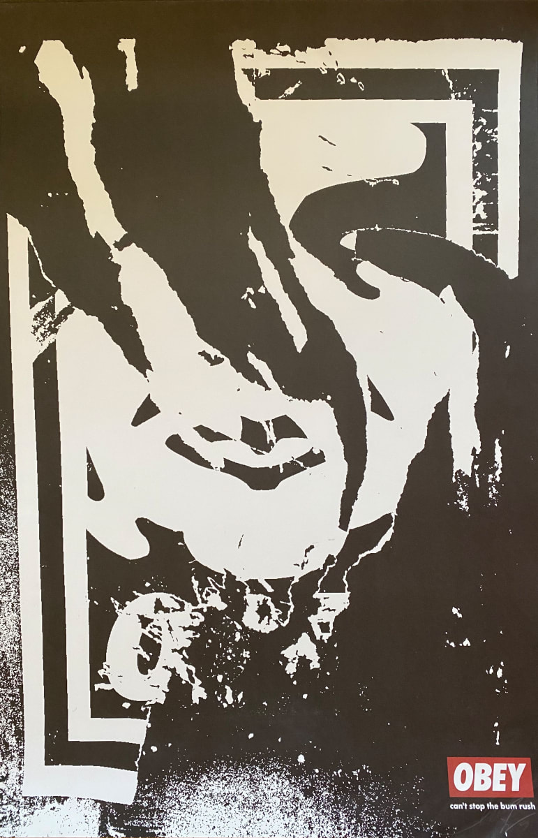 Can't Stop the Bum Rush by Shepard Fairey, Image 1.