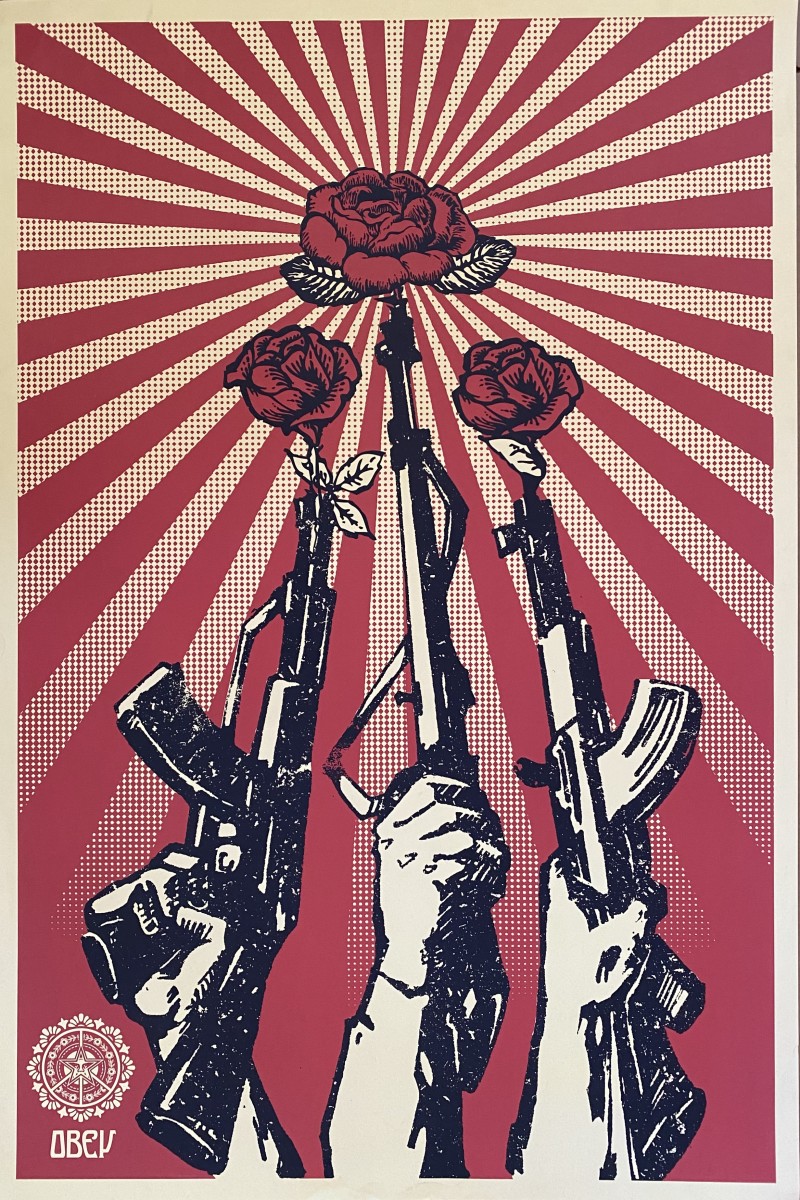 Untitled Shepard Fairey by Shepard Fairey, Image 1.