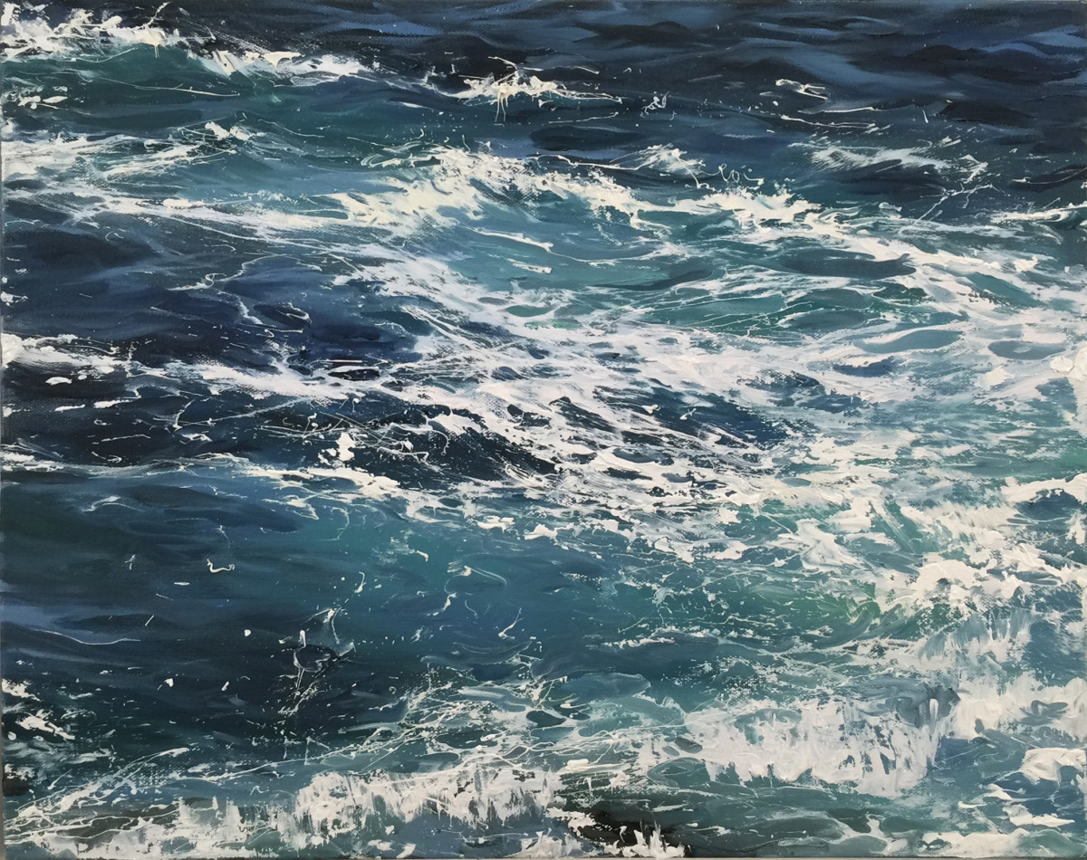 Waters Blue II by Annie Wildey 