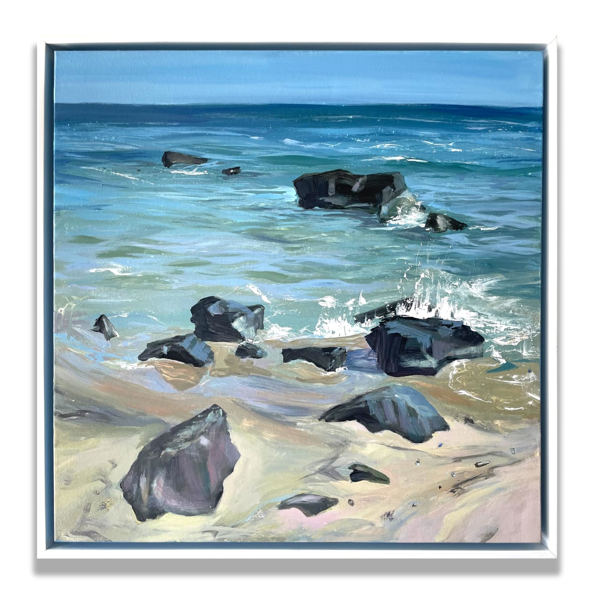 Reflections at Low Tide by Annie Wildey 