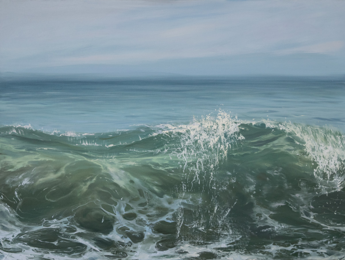 Morning Wave II by Annie Wildey 