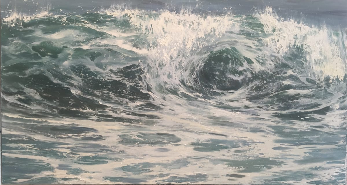 Crashing Wave II by Annie Wildey 