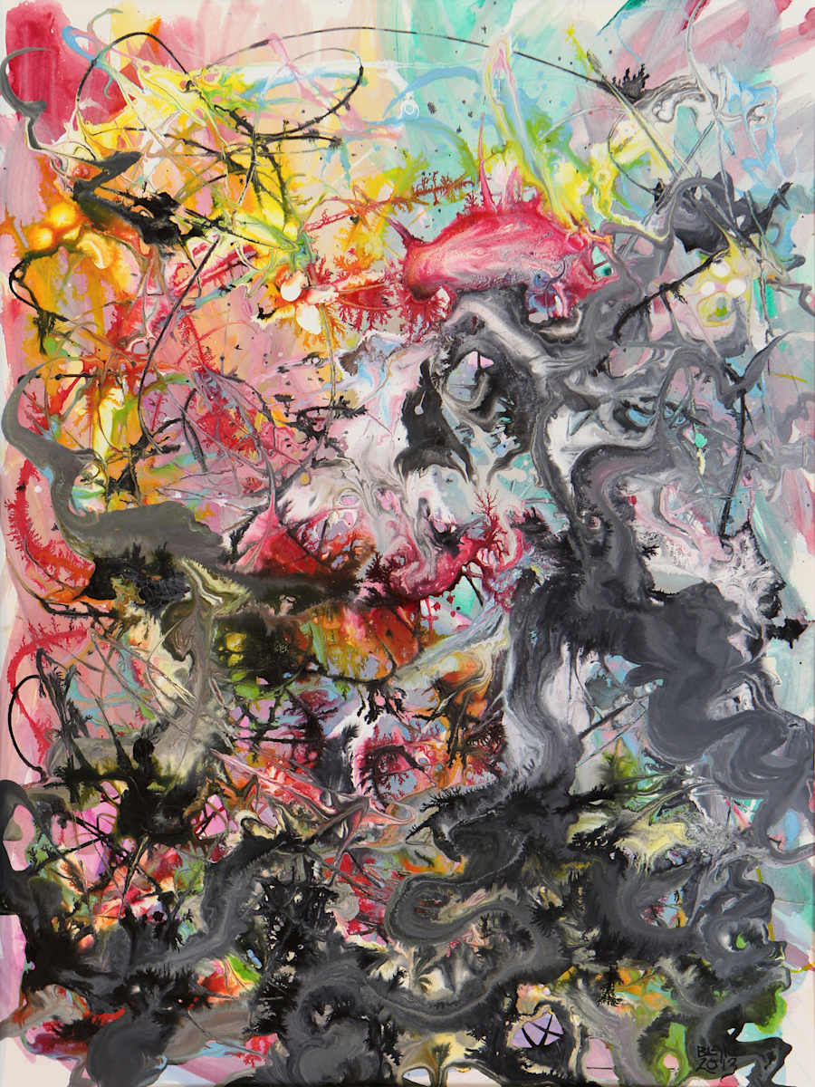 Entanglement 75 (fireworks vs tidalwave) by Blake Brasher, Image 10.