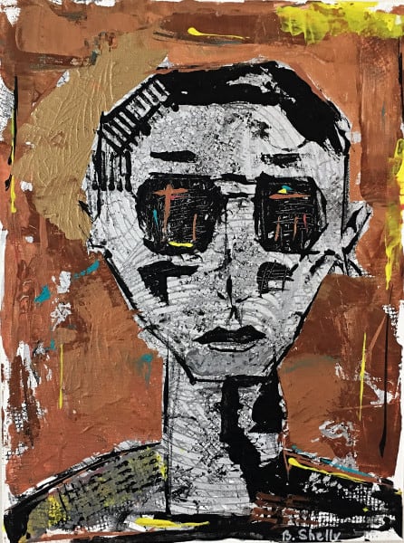 Simon in Gold, Image 1.