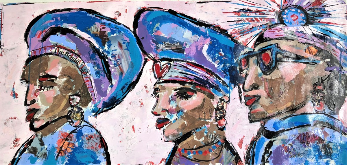 Easter Bonnets by Barbara Shelly 