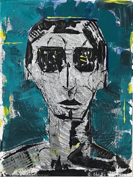 Simon in Turquoise, Image 1.
