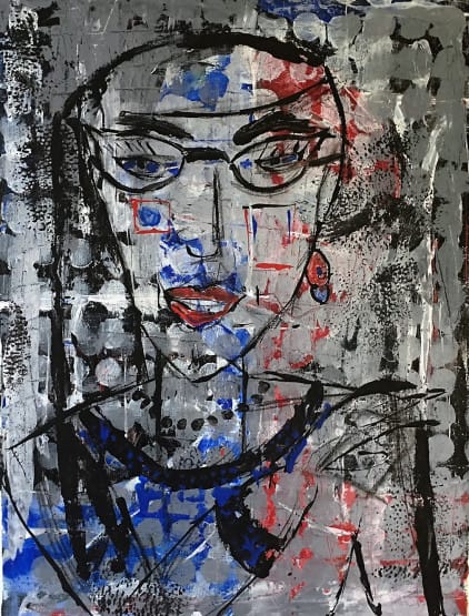 Girl On The Subway, Image 1.