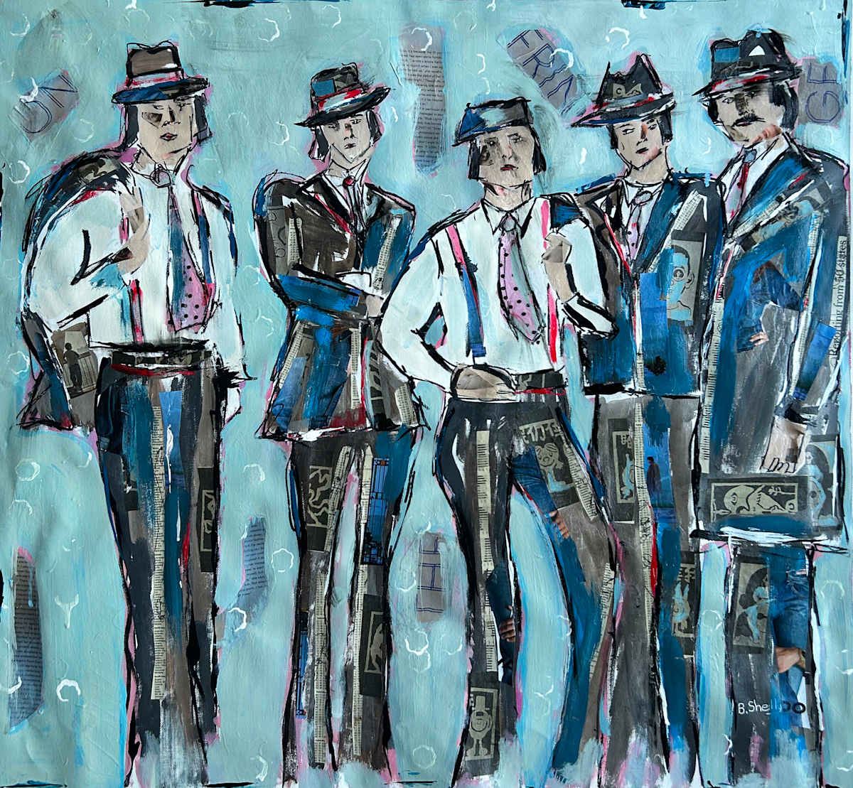 Moody Blues by Barbara Shelly, Image 1.
