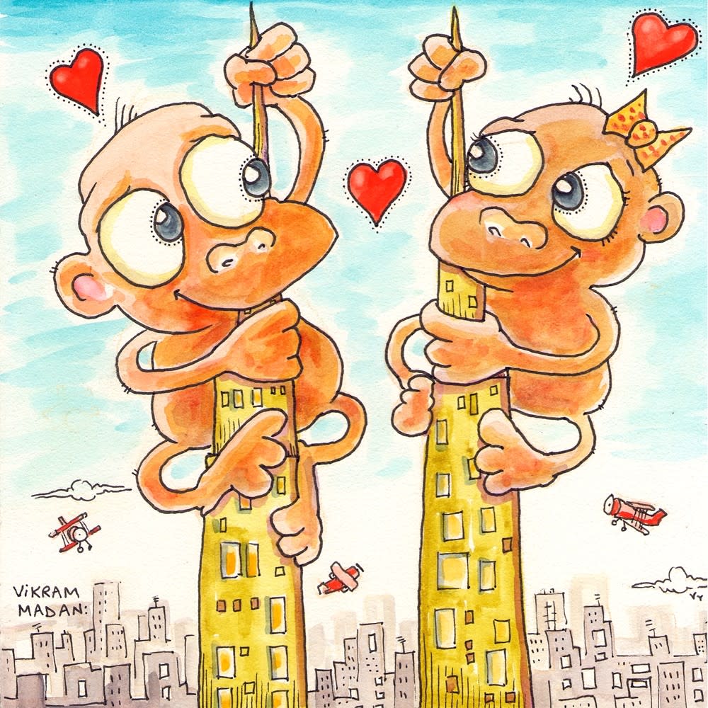 Outsized Love by Vikram Madan 