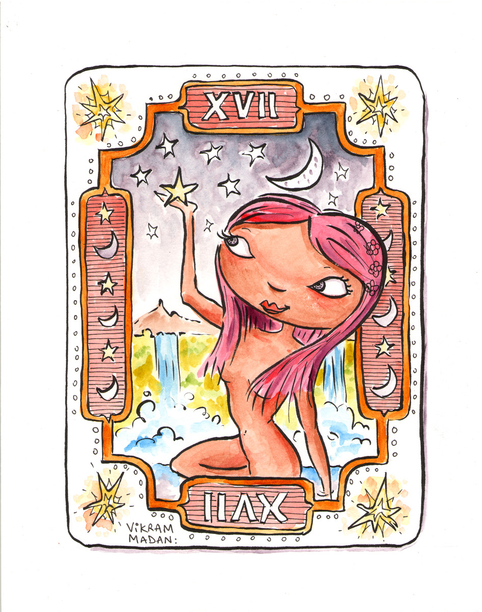 Tarot #17: The Star by Vikram Madan 