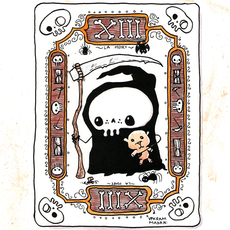 Tarot #13: La Mort by Vikram Madan 