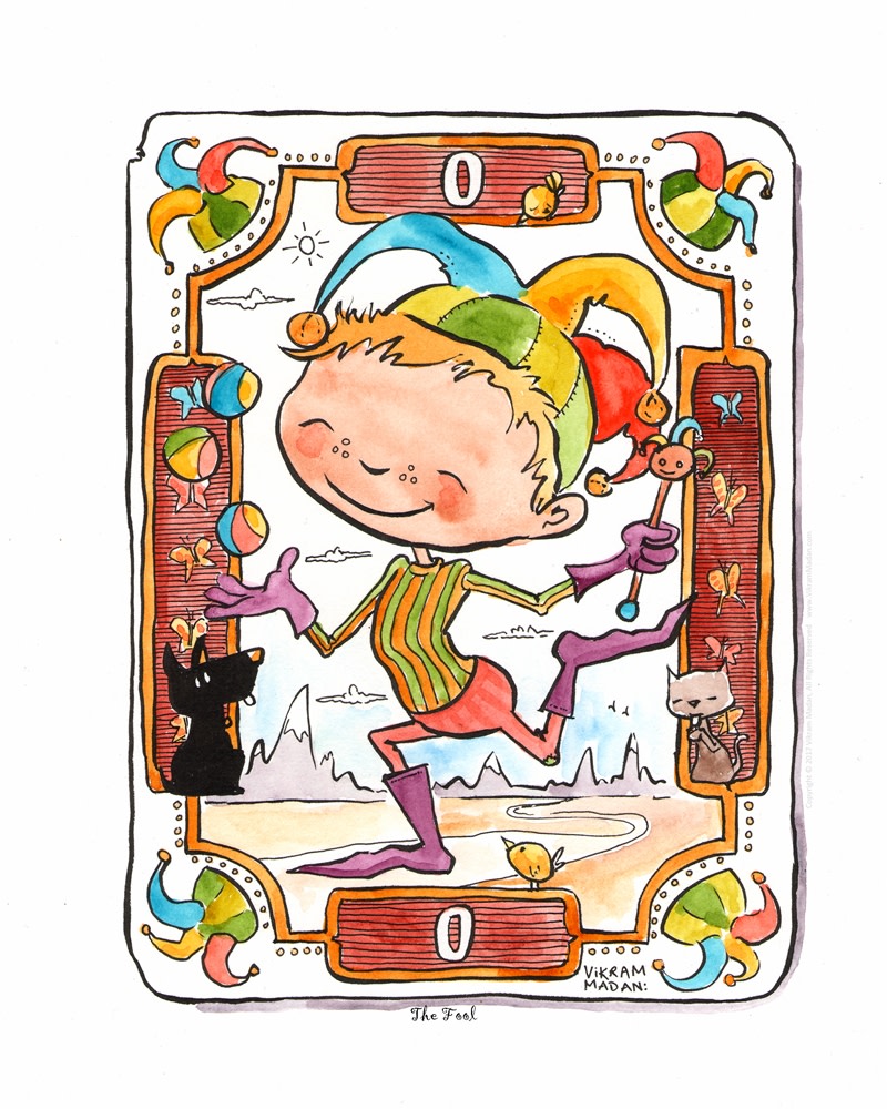 Tarot #0: The Fool by Vikram Madan 