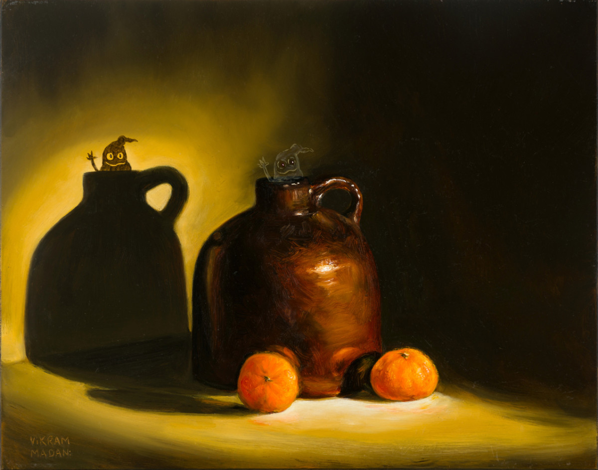 Two Clementines, and a Ghost by Vikram Madan 