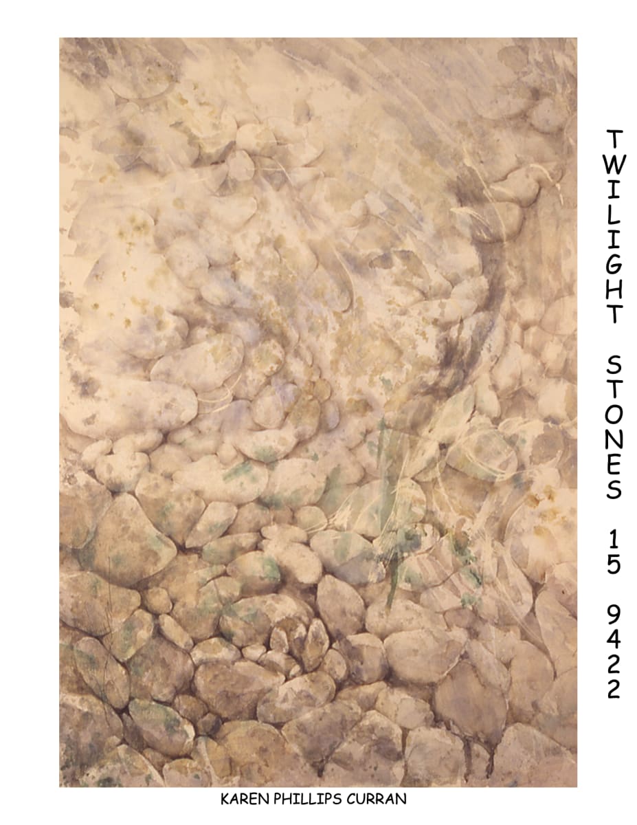 Abstract stones print by Karen Phillips~Curran, Image 1.