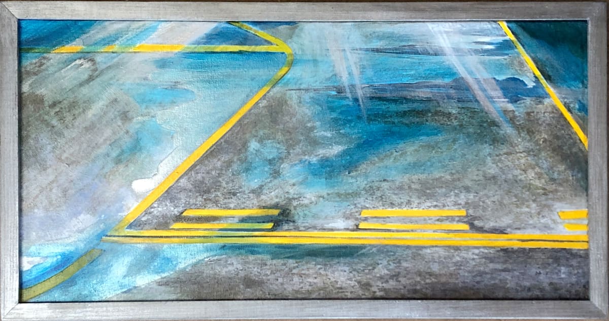 Airport Rainy Day by Karen Phillips~Curran, Image 1.