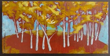 Birch Grove 2 by Karen Phillips~Curran 