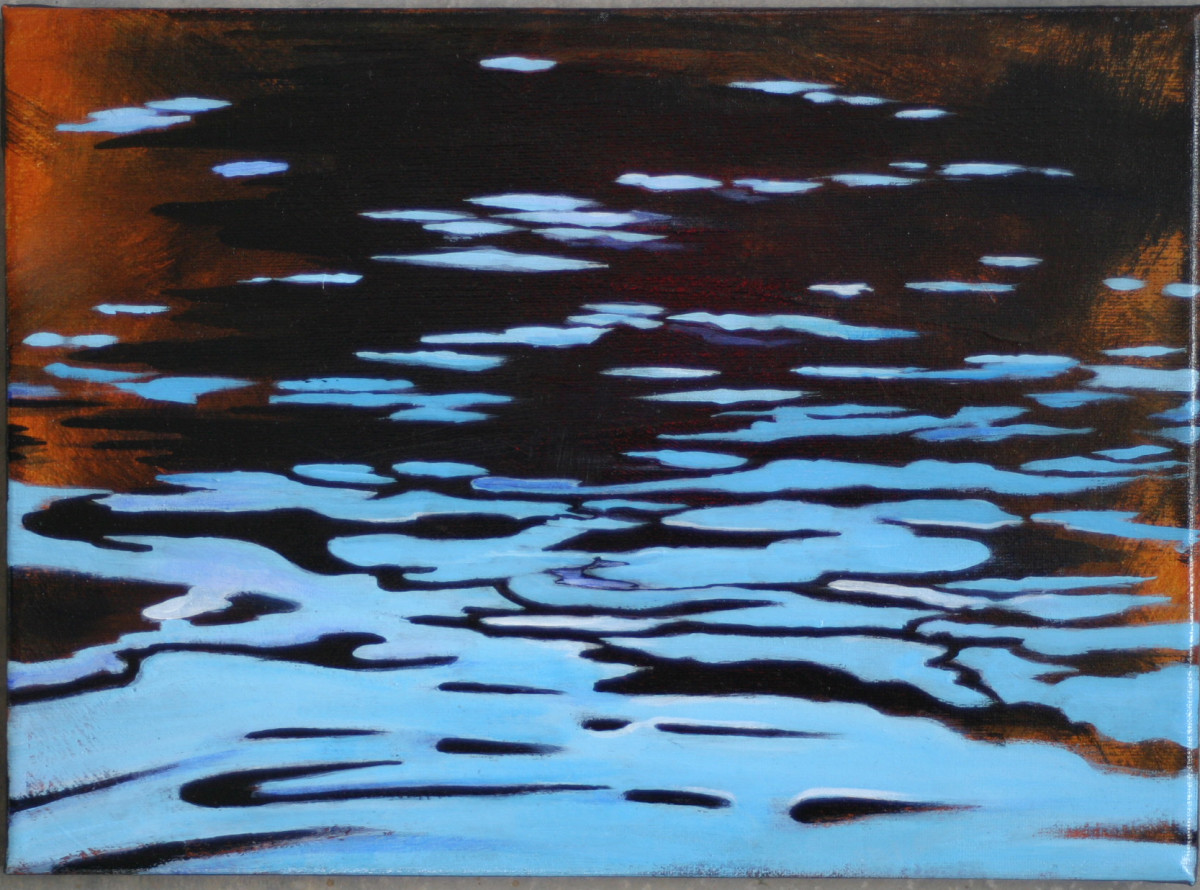 Black Water 3 by Karen Phillips~Curran 