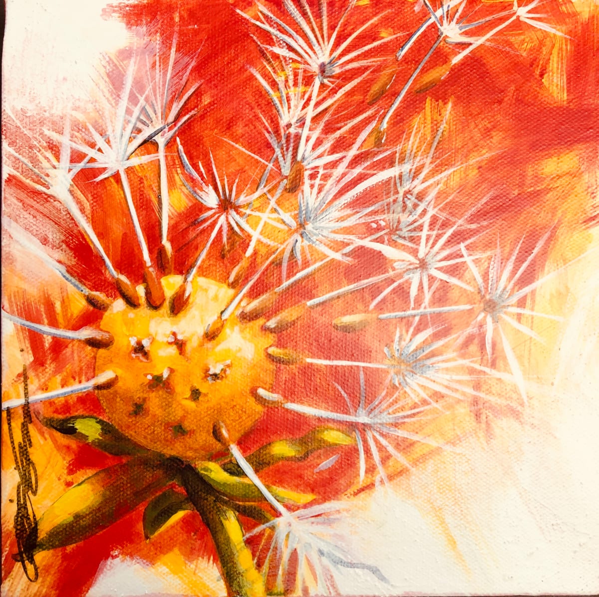 Wishes by Karen Phillips~Curran  Image: Wishes
8x8" acrylic painting on canvas ready to hang