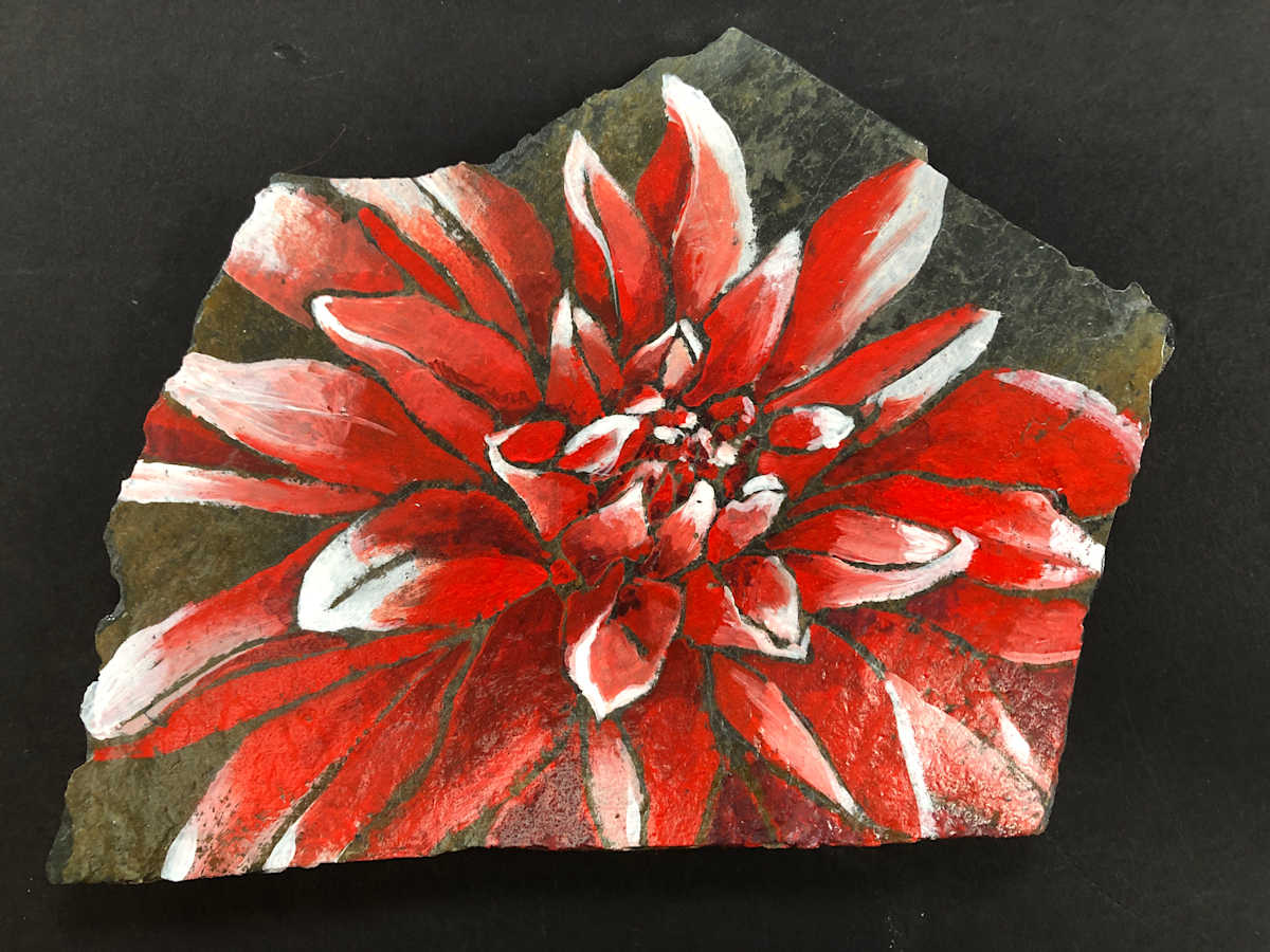 Dalia Slate by Karen Phillips~Curran  Image: Dalia on Slate