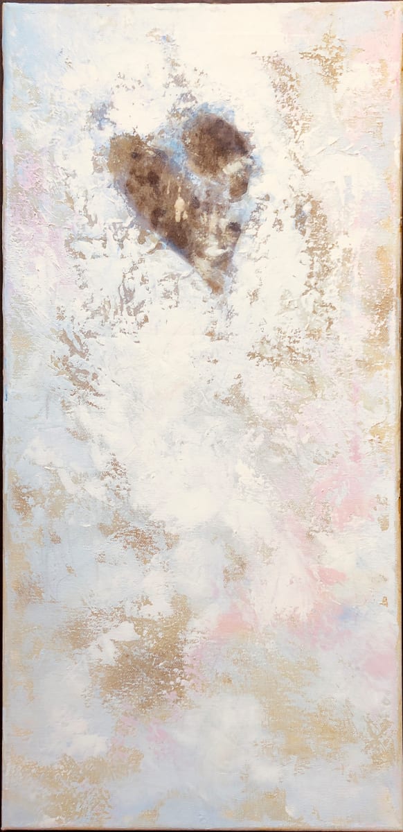 Deer Heart by Karen Phillips~Curran  Image: Dear Heart  acrylic on canvas 