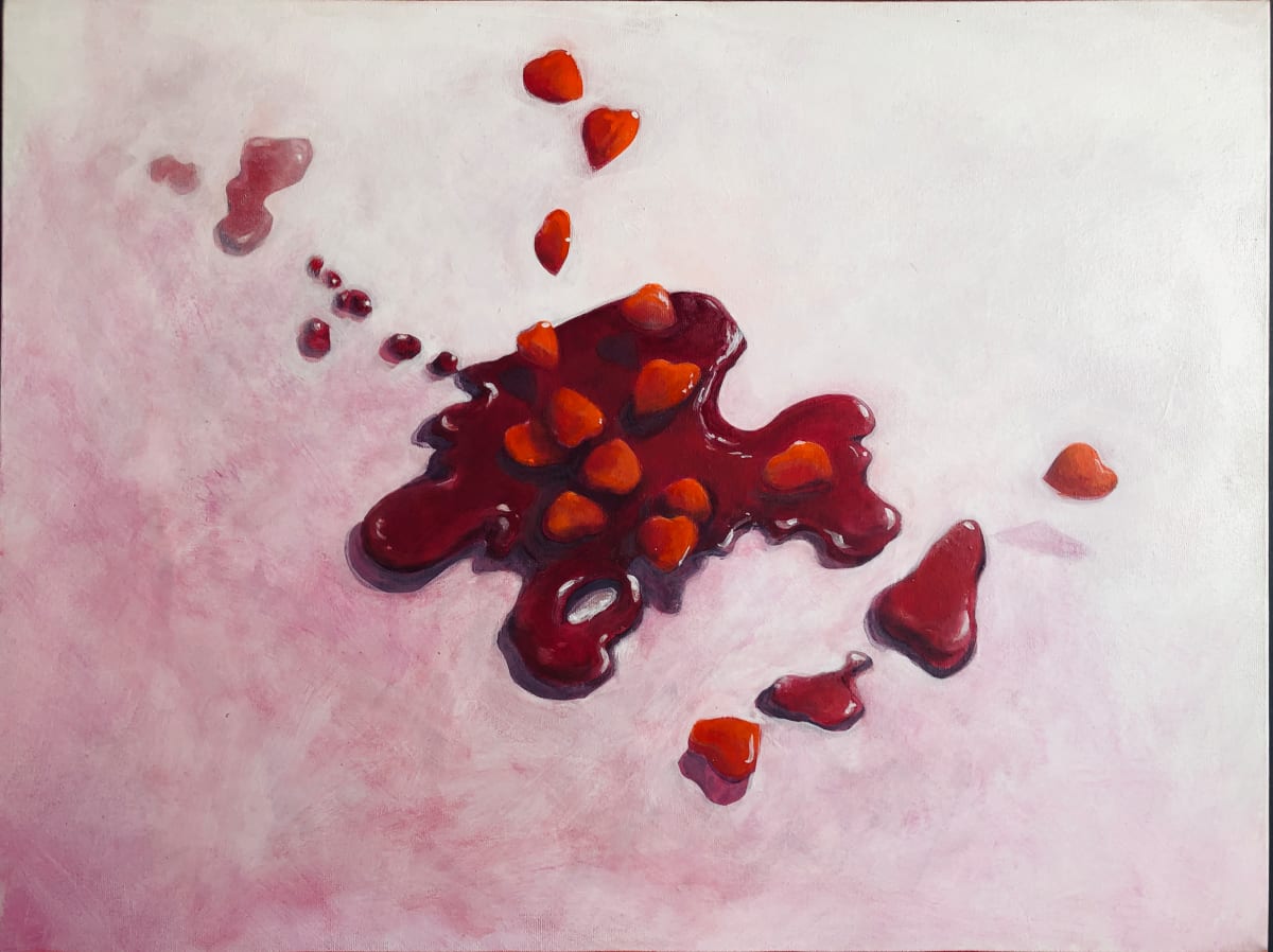 Falling Hearts by Karen Phillips~Curran  Image: Falling Hearts 