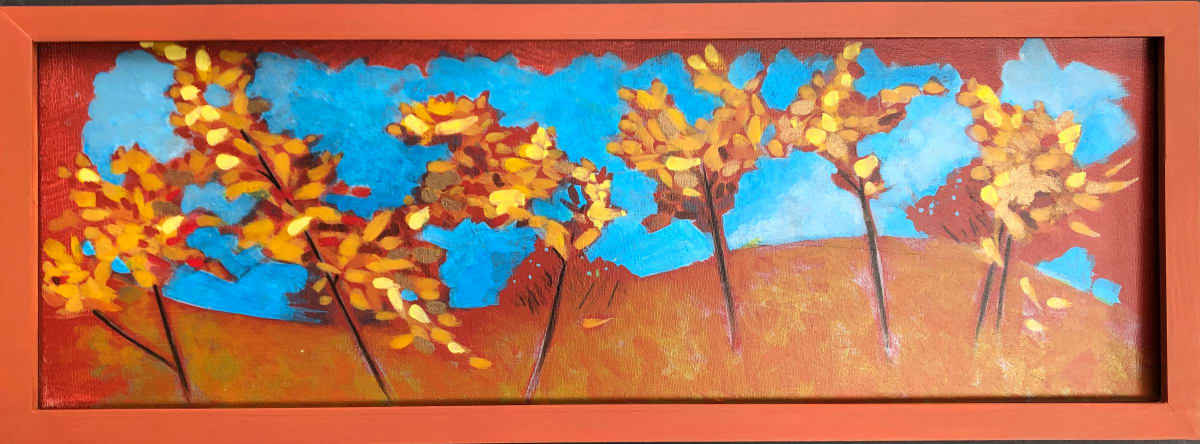 Fall Trees by Karen Phillips~Curran  Image: Fall Trees