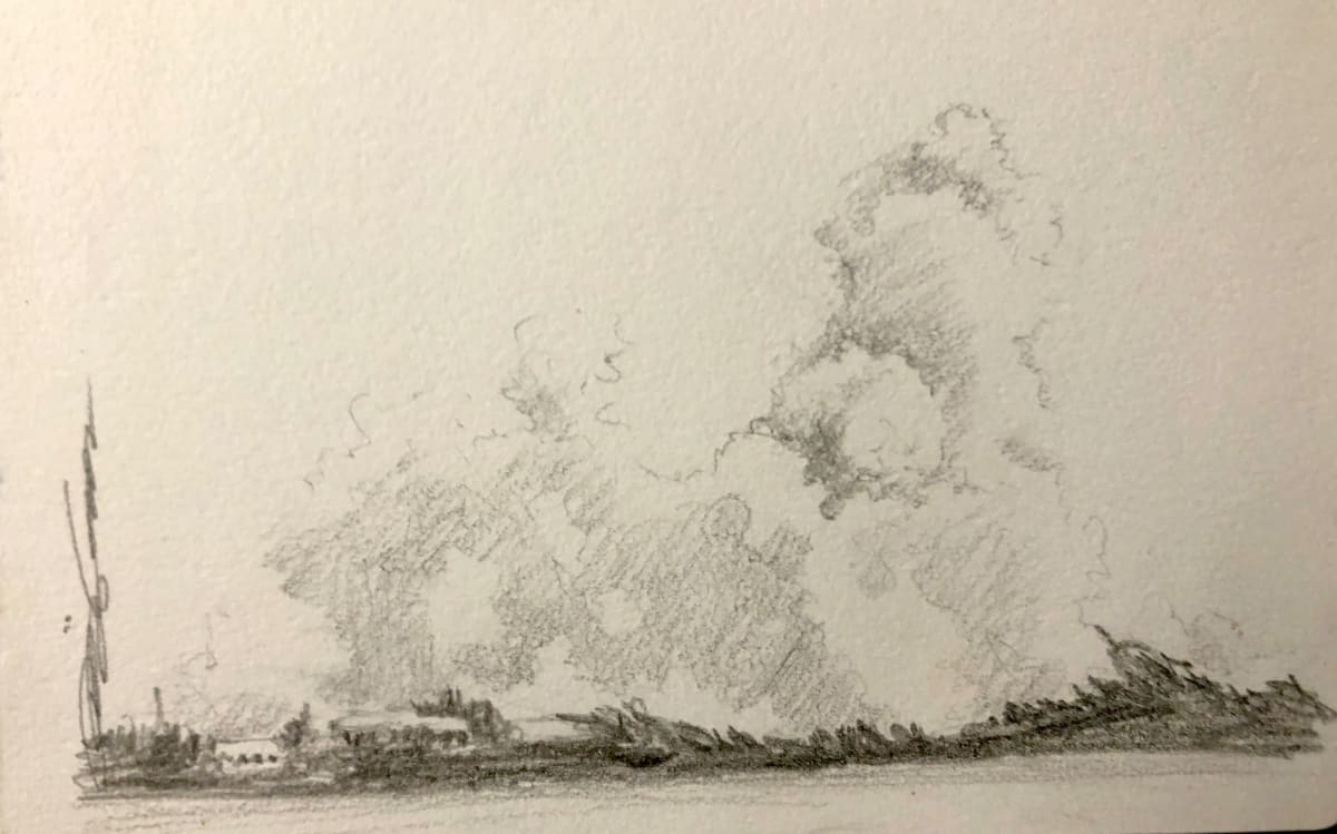 cumulous clouds by Karen Phillips~Curran, Image 1.