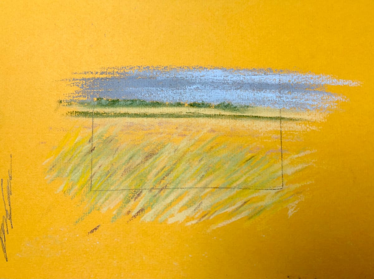 Fall fields by Karen Phillips~Curran 